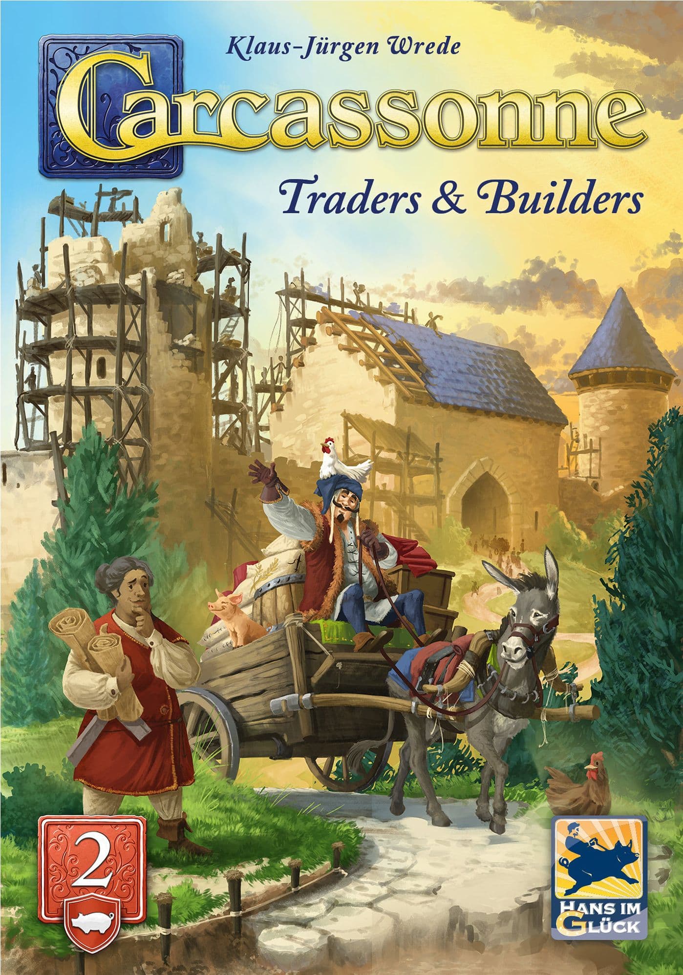 CARCASSONNE EXP 2 TRADERS BUILDERS EN board game — buy in India