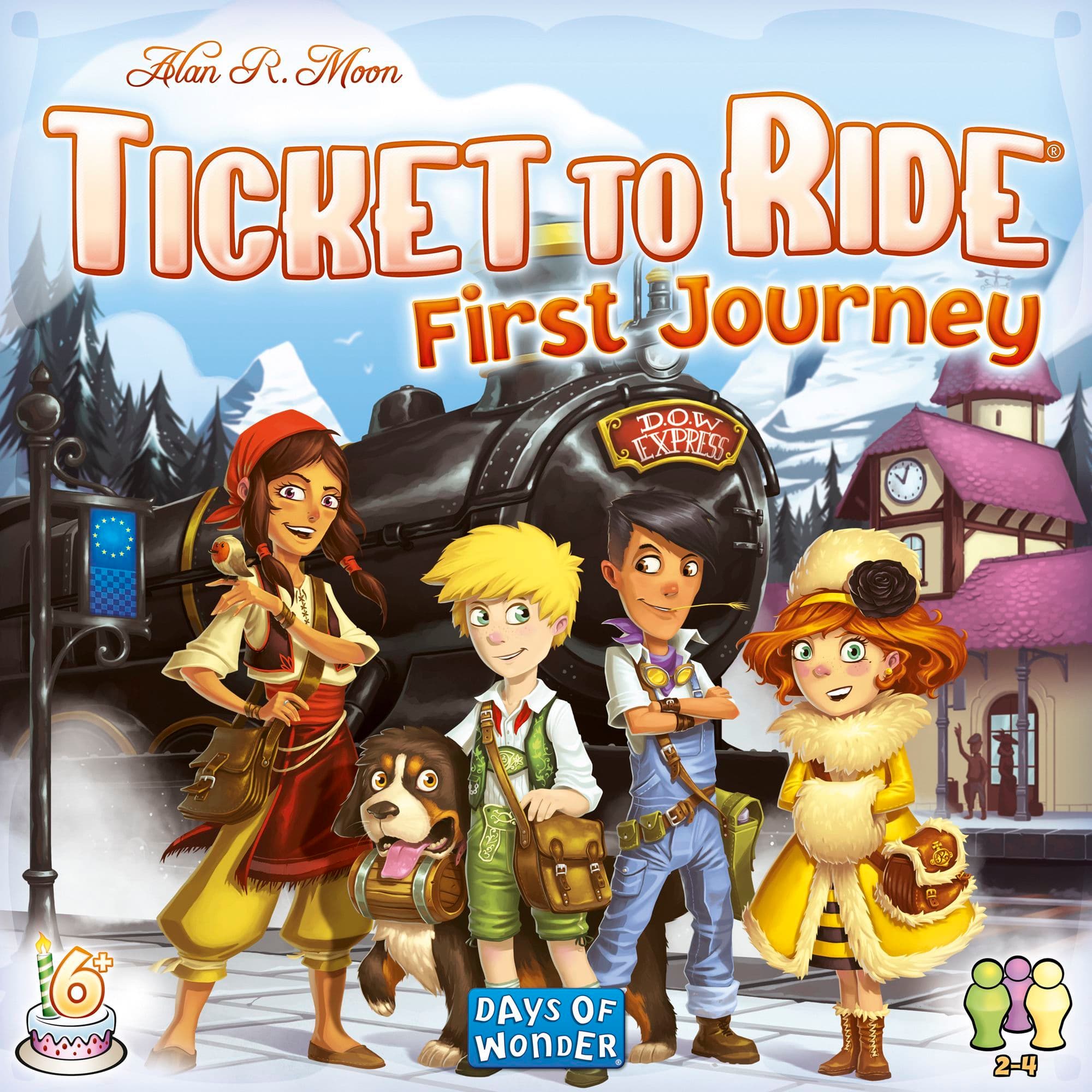 TICKET TO RIDE FIRST JOURNEY EUROPE EN board game — buy in India