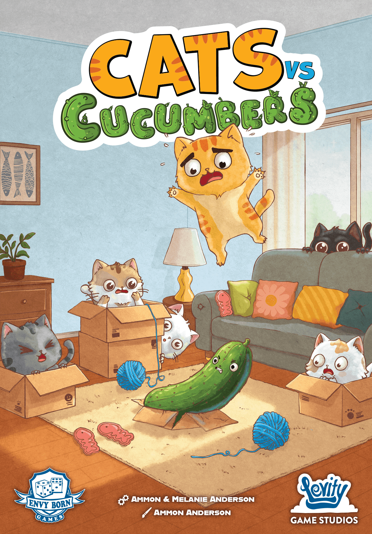 Cats Vs Cucumbers board game — buy in India