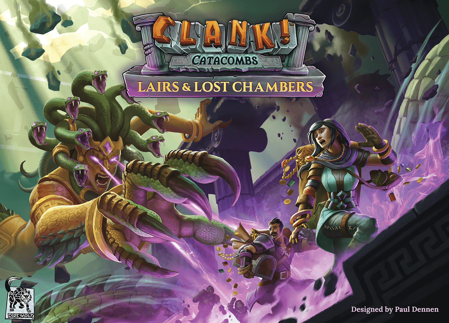CLANK! CATACOMBS: LAIRS AND LOST CHAMBERS EN board game — buy in India