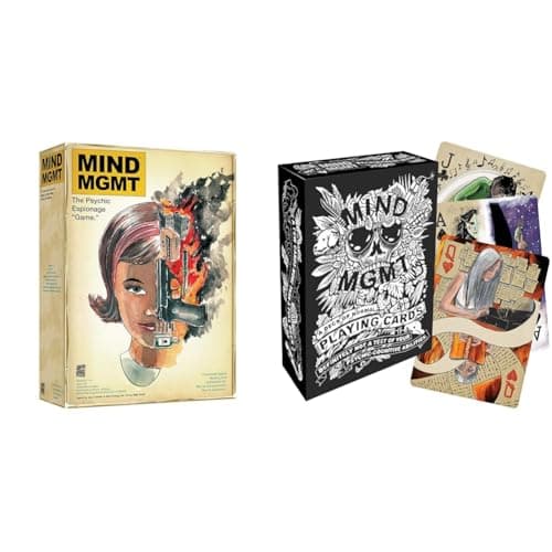 Mind MGMT: The Psychic Espionage Game.