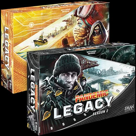 PANDEMIC LEGACY SEASON 2 BLACK EDITION EN board game — buy in India