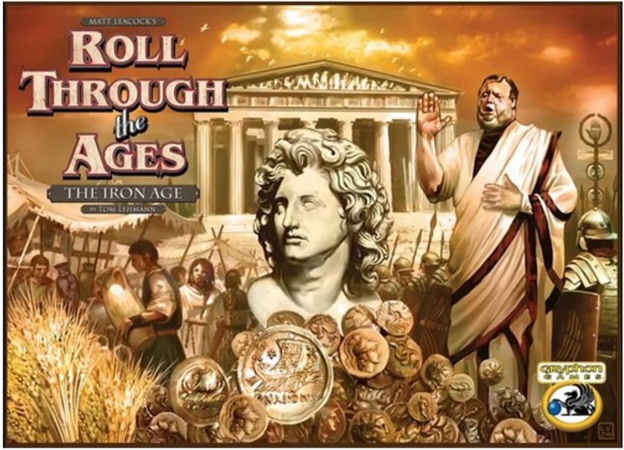 ROLL THROUGH THE AGES: THE IRON AGE (GRYPHON BOOKSHELF EDITION) board game — buy in India