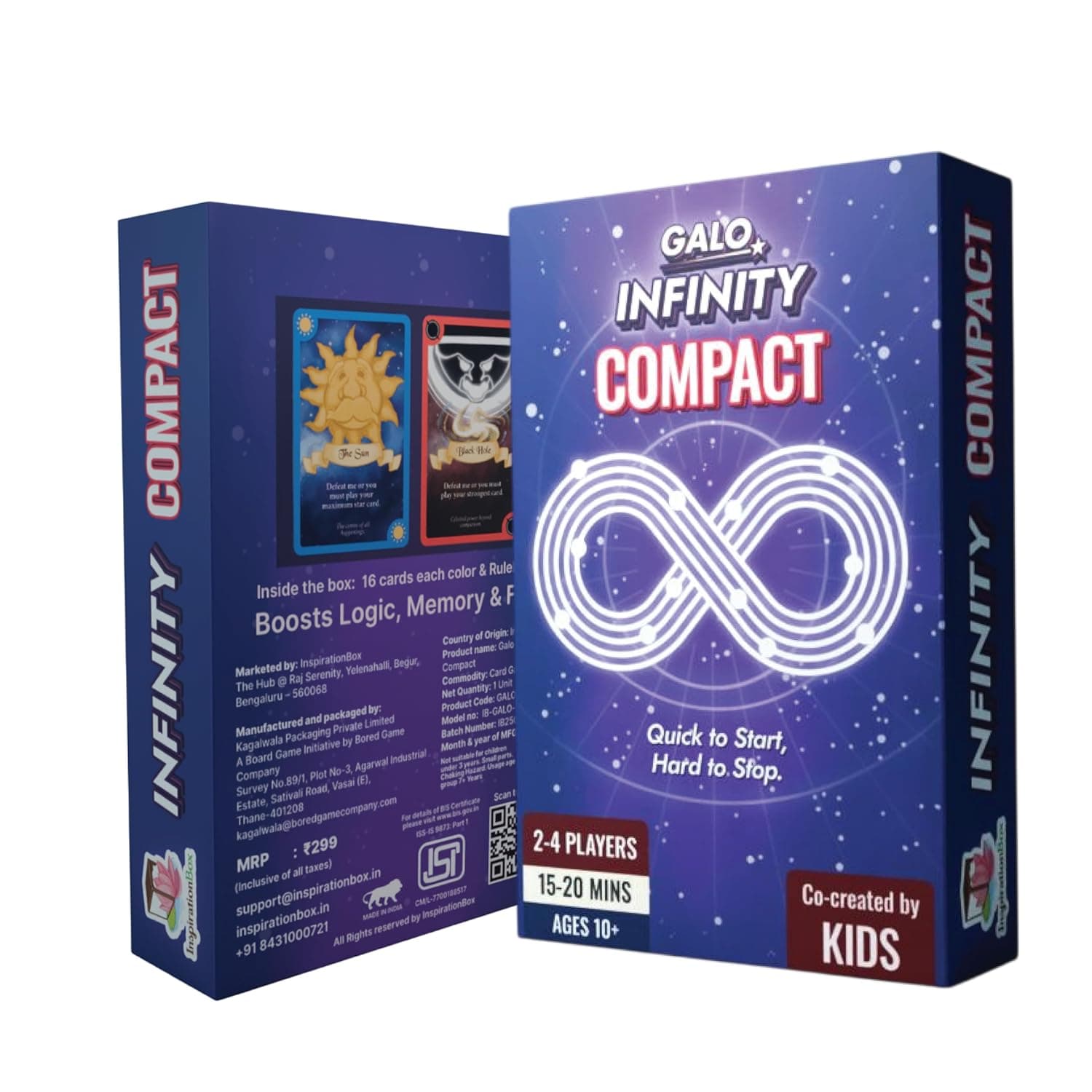 GALO INFINITY - COMPACT board game — buy in India