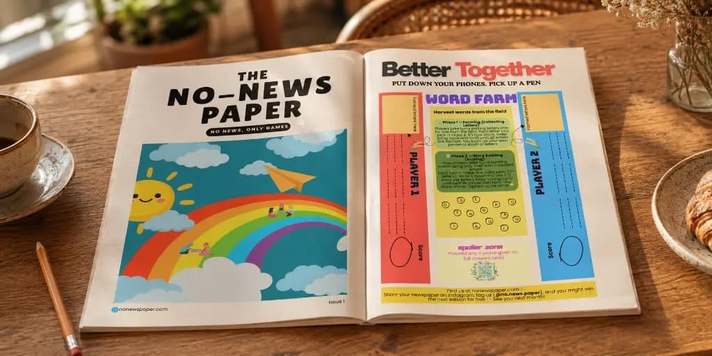 THE NO-NEWS PAPER board game — buy in India