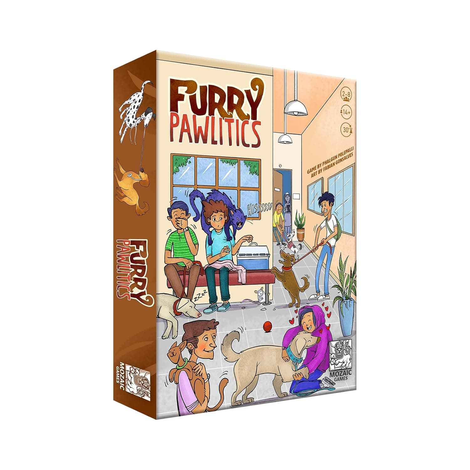Furry PAWLITICS board game — buy in India
