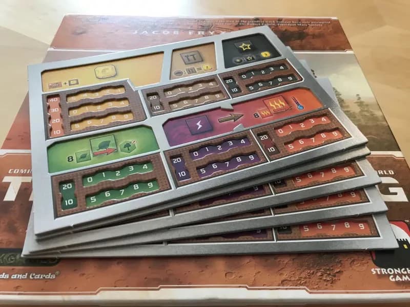 TERRAFORMING MARS PLAYERBOARDS board game — buy in India